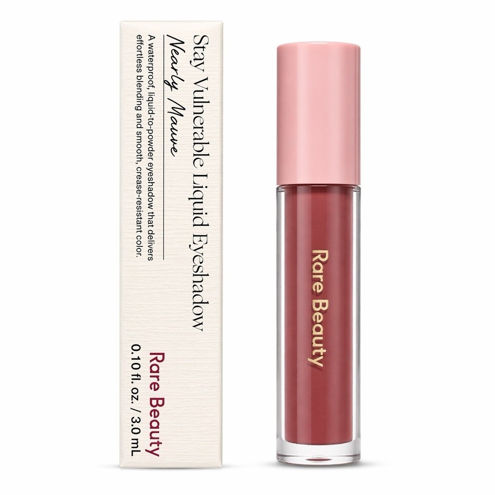Rare Beauty Stay Vulnerable Liquid Eyeshadow Nearly Mauve 0.10 oz